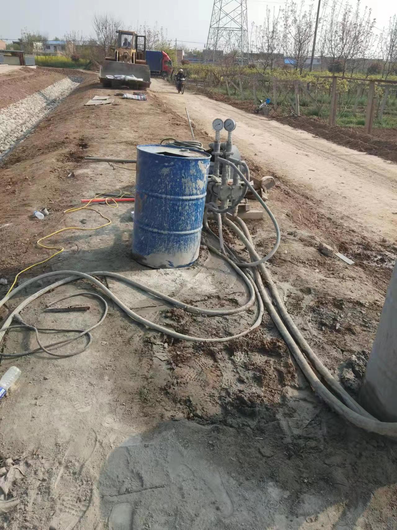 横林镇双液注浆