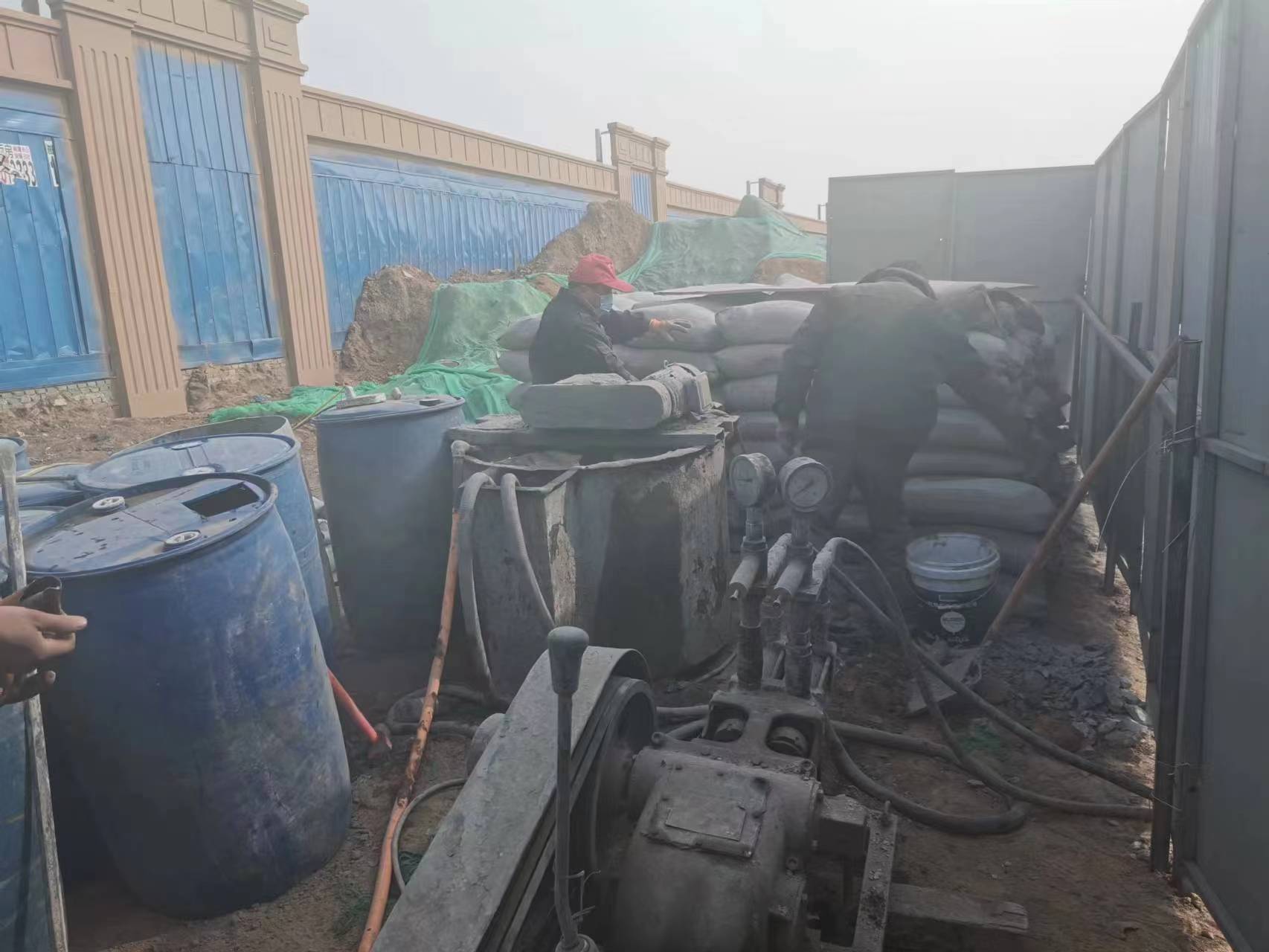 横林镇房屋下沉注浆